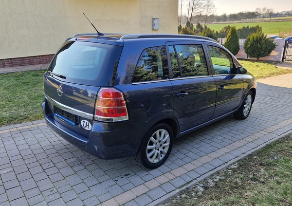 Opel Zafira cena 14000 przebieg: 159186, rok produkcji 2006 z Dęblin małe 254